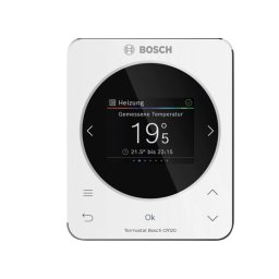 7738112956 CR120. Termostat de cameră programabil, clasă eficienţă energetică VI, aport energetic 4,0%