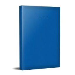 Agenda Datata Ro A5, 352 pg, Coperta Buretata, Albastru Deschis 2025