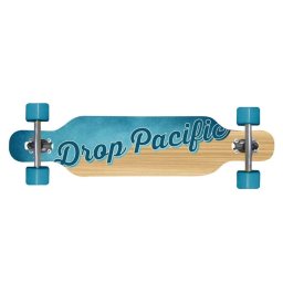 Longboard Drop Pacific 97 cm | Placă Arțar 8 Straturi Flex Rigid