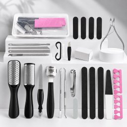 Set 26 piese pedichiura la tine acasa