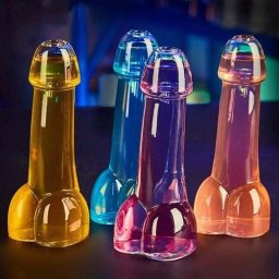 Set 4 Pahare de Petrecere cu Umor