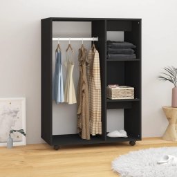Sifonier, negru, 80x40x110 cm, PAL GartenMobel Dekor