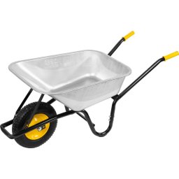 Roaba Strend Pro Premium Fortis Black ES zincata 85L, 250 kg, roata pneumatica
