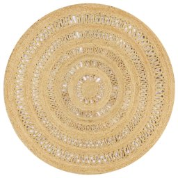 Covor manual din iuta împletita, 150 cm GartenMobel Dekor