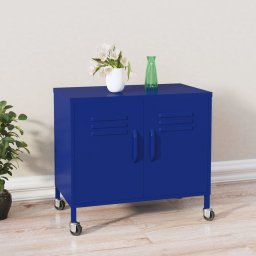 Dulap de depozitare, bleumarin, 60x35x56 cm, otel GartenMobel Dekor