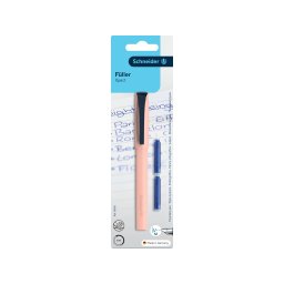 Stilou Schneider Xpect/Vivaz + 2 patroane/blister, piersica