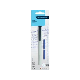 Stilou Schneider Xpect/Vivaz + 2 patroane/blister, menta
