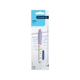 Stilou SCHNEIDER Zippi mov + 1 rezerva cerneala/blister