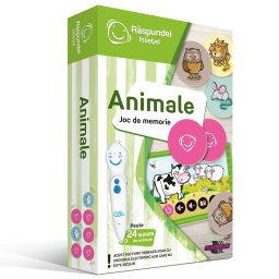 Joc de memorie Raspundel Istetel - Animale