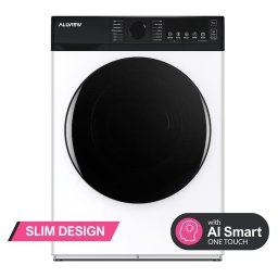 Masina de spalat rufe Allview Sensy W600, Slim, 6 kg, 1200 RPM, Clasa A, Smart One Touch AI, Motor Inverter, Alb
