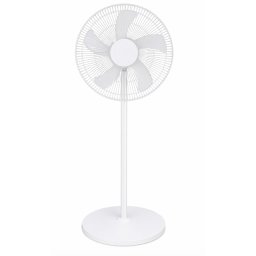 Ventilator cu picior alb oscilant 3 trepte de viteza reglabil pe inaltime silentios FS 4508
