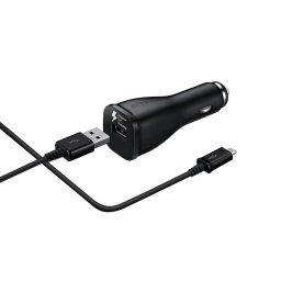 Car Charger Adaptive Fast Charging Black