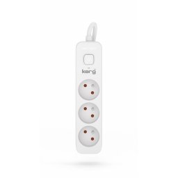 Prelungitor Kerg M02375 3 Earthed sockets - 1.5m power strip with 3x1mm2 cable, 10A
