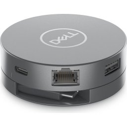 Dell USB-C Mobile Adapter DA305, docking station (silver, USB, HDMI, DisplayPort)