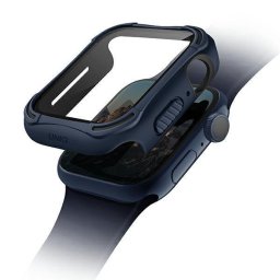 Husă telefon UNIQ Torres Series 4/5/6/SE 44mm, Protectie dispozitiv pentru Apple Watch 4 – Albastru