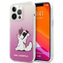 Husa Karl Lagerfeld KLHCP14XCFNRCPI iPhone 14 Pro Max 6.7 "hardcase pink / pink Choupette Fun