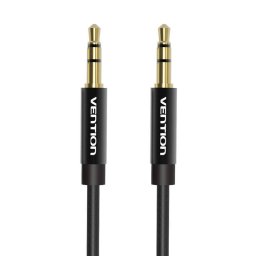Accesorii Audio Hi-Fi 3.5mm Audio Cable 2m Vention BAGBH Black Metal