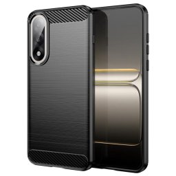 Husa Husa pentru OnePlus Nord 5 - Techsuit Carbon Silicone - Black
