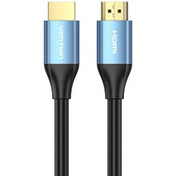 CABLU video Vention HDMI Male to Male 4K HD Cable Aluminum Alloy Type 5M Blue , "ALHSJ" - 6922794768116