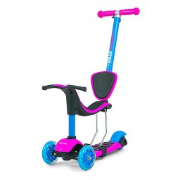 Jucarii pentru miscare Baby scooter Milly Mally Little Star pink-blue