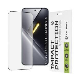 Folie pentru Xiaomi Poco X8 Pro Max - Techsuit 111D Full Cover / Full Glue Glass - Black