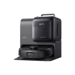 Aspirator robot EUFY Omni E28 T2352G11, Sac de praf 3l/ Rezervor apa 2.5l, 20.000 Pa, Negru