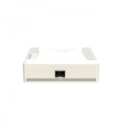 Switch MIKROTIK RB260GSP, 5 porturi (1 PoE in, 4 PoE Out), White