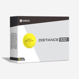 Set 12 Mingi Golf DISTANCE 100 Galben