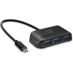 HUB SPEEDLINK SNAPPY EVO 4 PORTS TYPE-C TO USB BK SL-140203-BK (timbru verde 0.18 lei)