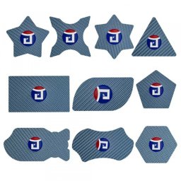 Clips Plastic JITONGXUE Carbon Fiber, 10in1