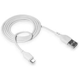 Cablu Date si Incarcare USB la MicroUSB XO Design NB103, 2,1A, 2 m, Alb
