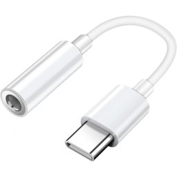 Adaptor Audio USB-C - 3.5mm Mobeen by Samsung, Alb GP-TGU023AEAWW