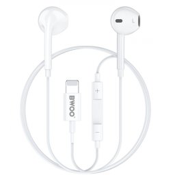 Handsfree Lightning BWOO BO-HF179, Alb