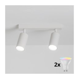 Brilagi - Spot LED RGBW dimmabil SELE 2xGU10/4,8W/230V alb