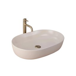 REA-U9655 - Lavoar pentru blat CLEO 41x60,5 cm ceramică/bej