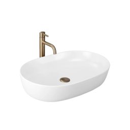 REA-U9653 - Lavoar CLEO pentru blat, 41 x 60,5 cm, ceramică, alb mat