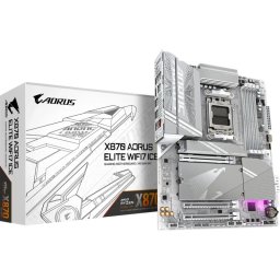 Produs Resigilat Placa de Baza GIGABYTE X870 AORUS ELITE WIFI7 ICE AM5 4x DDR5, 1x PCIE Gen5 x16 2x PCIE 4.0 x4, 4x M.2, 4x SATA 6GB/s, ATX