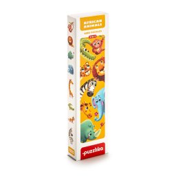 Puzzle pentru copii, 2 ani+, puzzlika - animalutele africane
