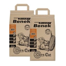 BENEK Super Corn Cat Asternut pentru litiera 14 l x 2 (28 l)