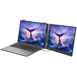 Extensie Monitor Laptop Blackview SCM8, 15.3 FHD, 1920x1200, 60Hz, 300 nits, Boxa Incorporata, 20V 5A, Aluminiu+ABS+PC, USB-C