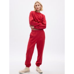 Pantaloni scurti, colanti, pantaloni basic pentru femei GAP - rosu