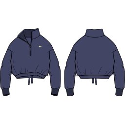 Hanorac cu fermoar pentru femei Lonsdale