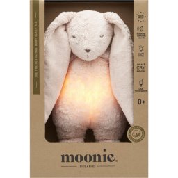 Moonie The Humming Friend 2.0 Organic Rose jucărie de adormit cu melodie 1 buc