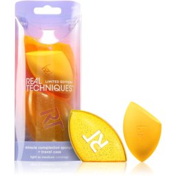 Real Techniques Miracle Complexion Sponge & Case burete pentru machiaj 2 buc