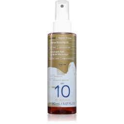 Korres Aegean Bronze ulei pentru plaja pentru a scoate in evidenta bronzul SPF 10 150 ml