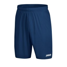 JAKO Pantaloni sport 'Manchester 2.0' albastru noapte / alb