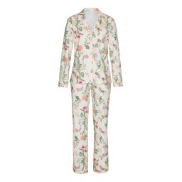 LASCANA Pijama mai multe culori / alb natural