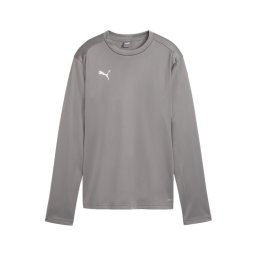 PUMA Hanorac sport gri / alb