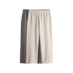The Set Pantaloni crem / maro amestecat