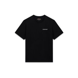 GUESS JEANS Tricou negru / alb